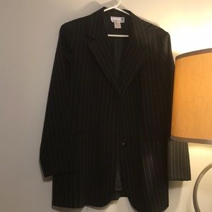 Black Padded Blazer